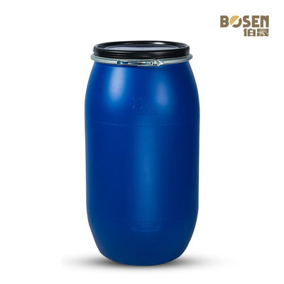 OEM / ODM HDPE Plastikowy pojemnik na beczki 160L Cylinder z żelazną obręczą