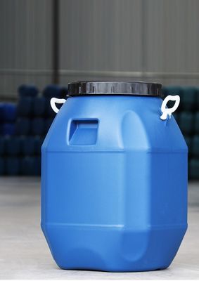 Wodoodporny bęben z tworzywa sztucznego HDPE Blue Chemical Barrel Square FDA