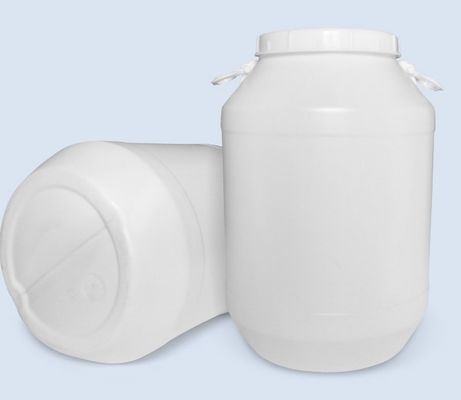 50L Białej Enzymy bęben HDPE Chemiczne powłoki bęben plastikowy