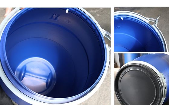 OEM / ODM Plastikowa beczka chemiczna HDPE 200-litrowa beczka Szczelna
