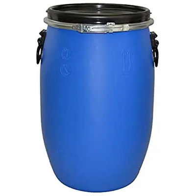 HDPE Plastikowy niebieski pojemnik 160L Chemiczne niebieskie wiadro z beczką Open Top