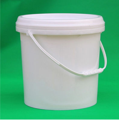 Trwały plastikowy bęben na olej Zagęszczony cylindryczny plastikowy wiadro o pojemności 20 litrów z pokrywką