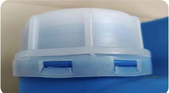 20 litrów kwadratowy zamknięty bęben z tworzyw sztucznych HDPE Błękitny bęben z tworzyw sztucznych chemiczny