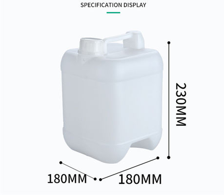 5 l beczka z tworzyw sztucznych ręczne pakowanie plastikowe beczka kwadratowa pogrubione żywności plastikowe beczka esencja beczka emulsja