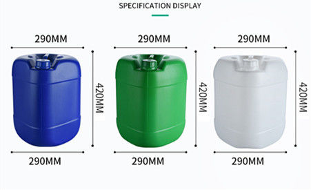 25L mała usta zamknięta beczka odporna na kwas i alkalie PE gruba beczka do układania Błękitna beczka chemiczna