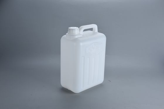 5L wytryskowo formowana puszka z tworzyw sztucznych Jerry Biały kolor i grubość ściany 2 mm dla trwałości